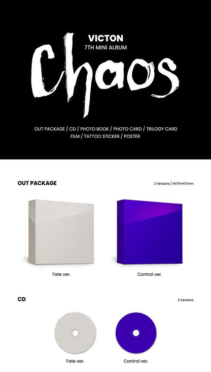 VICTON Mini Album Vol. 7 - CHAOS (Random)