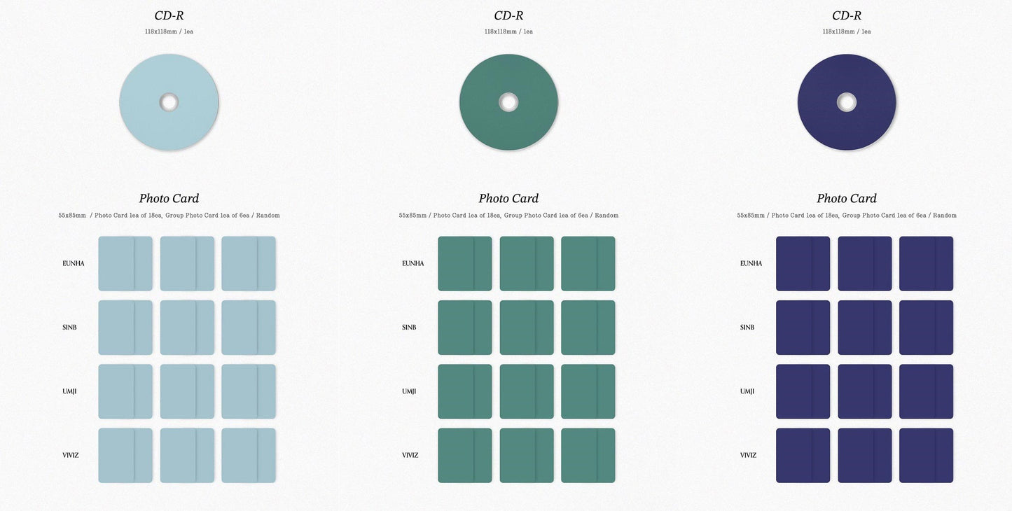 VIVIZ Mini Album Vol. 3 - VarioUS (Jewel Ver.) (Random)