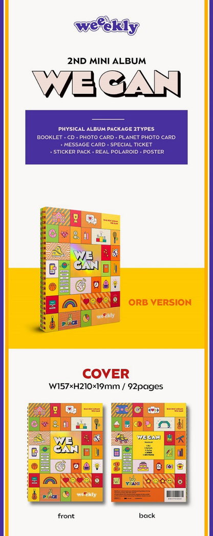Weeekly Mini Album Vol. 2 - We can (Random)