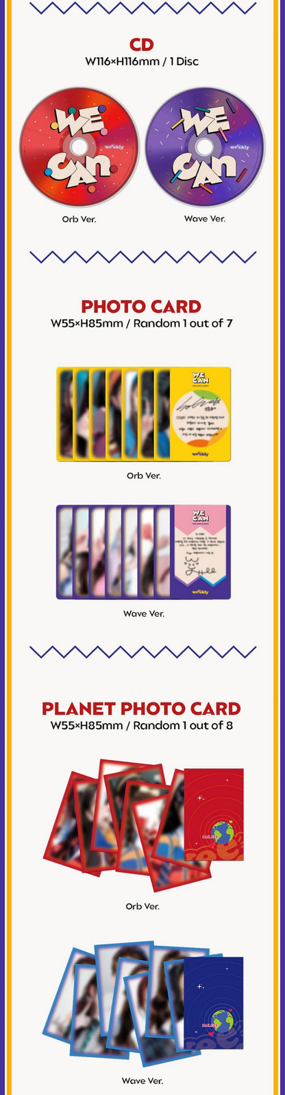 Weeekly Mini Album Vol. 2 - We can (Random)