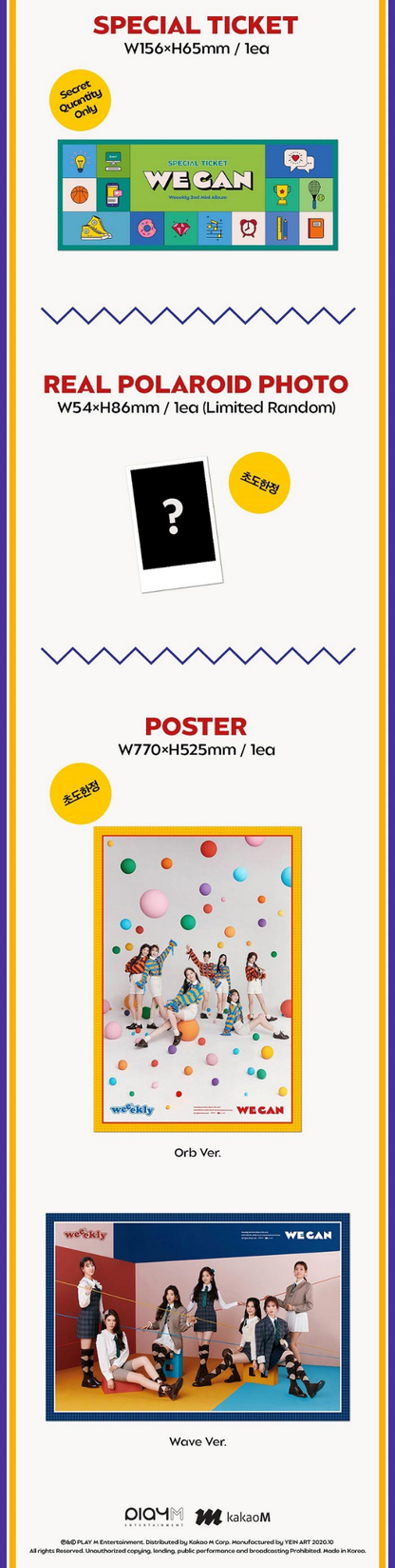Weeekly Mini Album Vol. 2 - We can (Random)