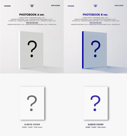 WINNER - Mini Album Vol. 4 - HOLIDAY (PHOTOBOOK Ver.) (Random)