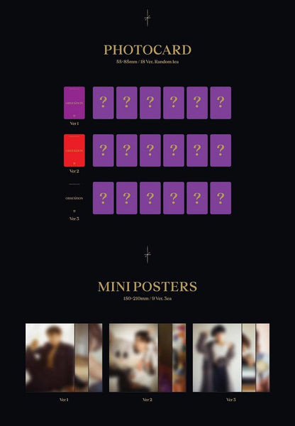 WONHO Single Album Vol. 1 - OBSESSION (Random)