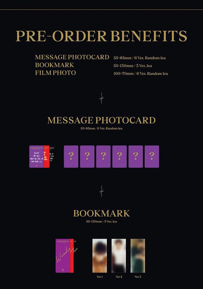WONHO Single Album Vol. 1 - OBSESSION (Random)