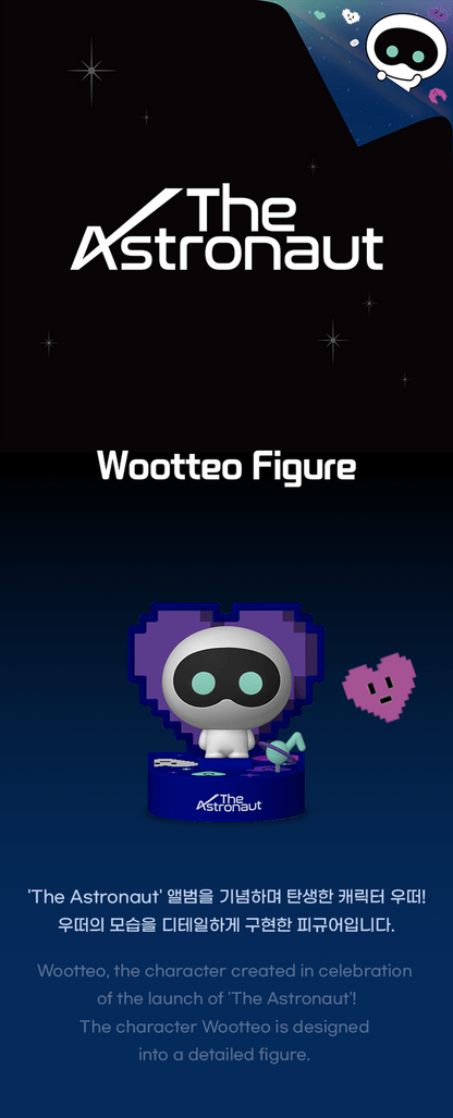 BTS JIN THE ASTRONAUT - Wootteo Figure