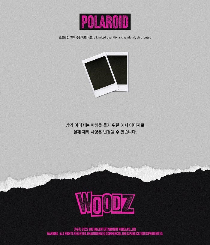 WOODZ Mini album Vol. 4 - COLORFUL TRAUMA (Random)