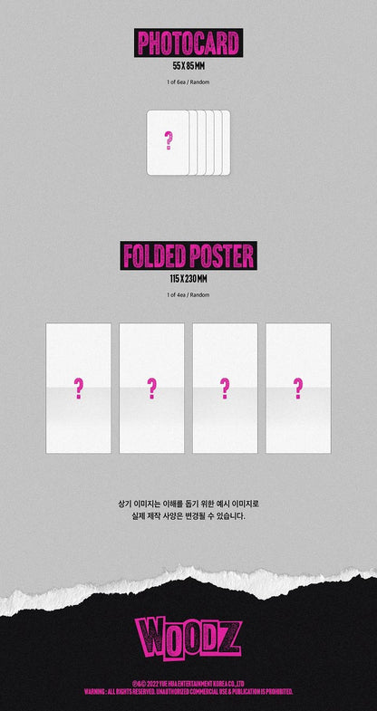 WOODZ Mini album Vol. 4 - COLORFUL TRAUMA (DIGIPACK Ver.) (Limited Edition)