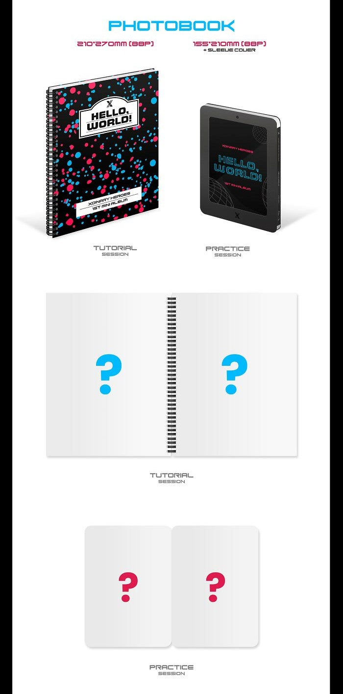 Xdinary-Heroes Mini Album Vol. 1 - Hello, world! (Random)
