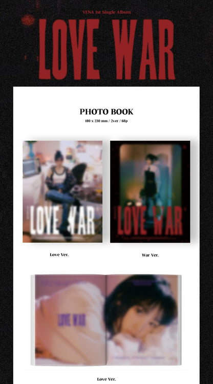 YENA Single Album Vol. 1 - Love War (Random)