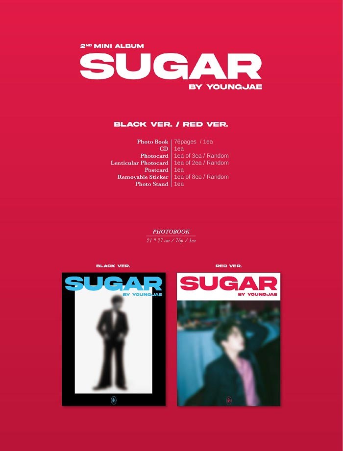 Youngjae Mini Album Vol. 2 - SUGAR (Random)
